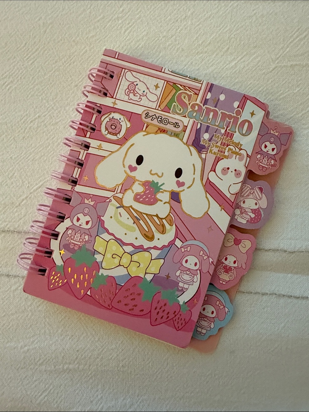 Cinnamoroll Small Spiral Notebook
